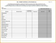 Bill Payment Schedule Template