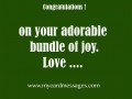 Welcome Messages To Baby