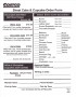 Special Order Pricing Sheet