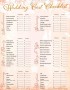 Wedding Budget Planner Template