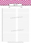 Wedding Gift List Template