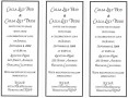 Ms Word Wedding Schedule Template