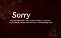 Sorry Messages For Friends