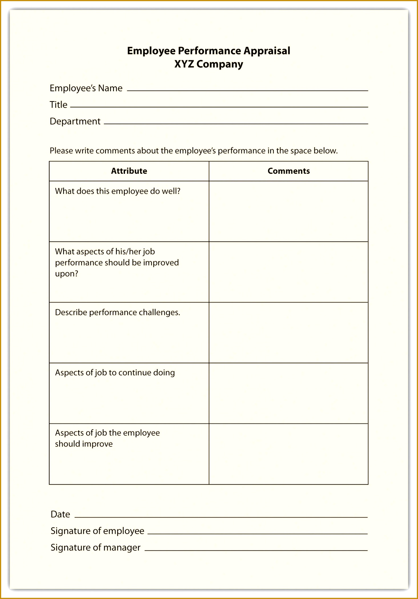 Performance Appraisal Essay 14642099