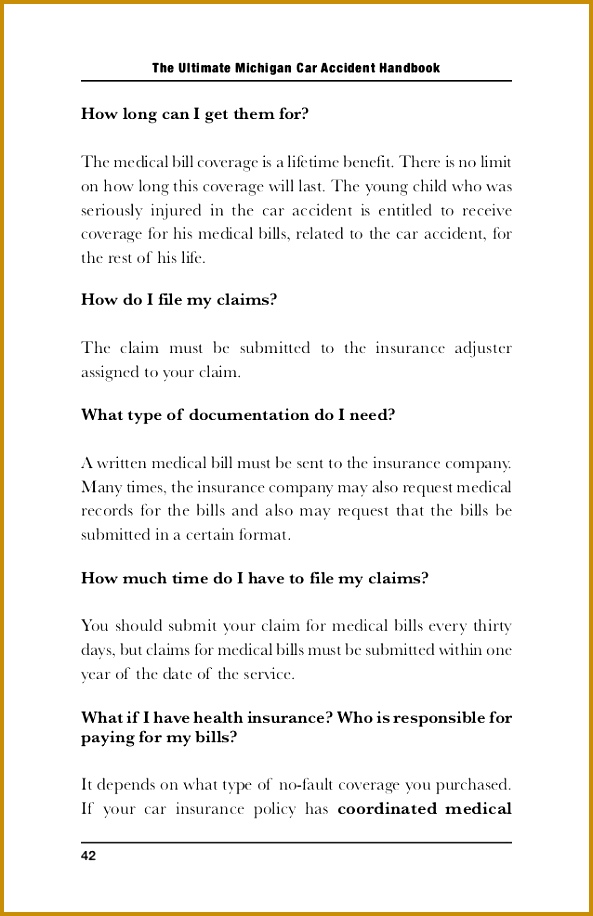 Car Accident Settlement Agreement form Elegant the Ultimate Michigan Car Accident Handbook 42 638 Cb= 916593