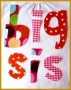 4 Iron On Letters
