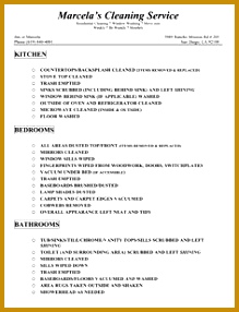 sample house cleaning checklist Image detail for Residential House Cleaning Flyers 286219
