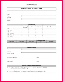 Leave Application Form Are you looking for a Leave Application Form for your employees if