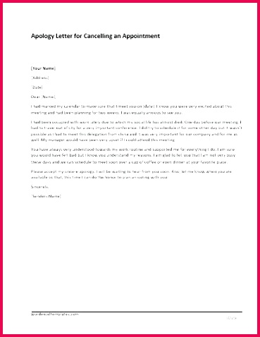 apology letter for postponing a meeting apologize postpone letters