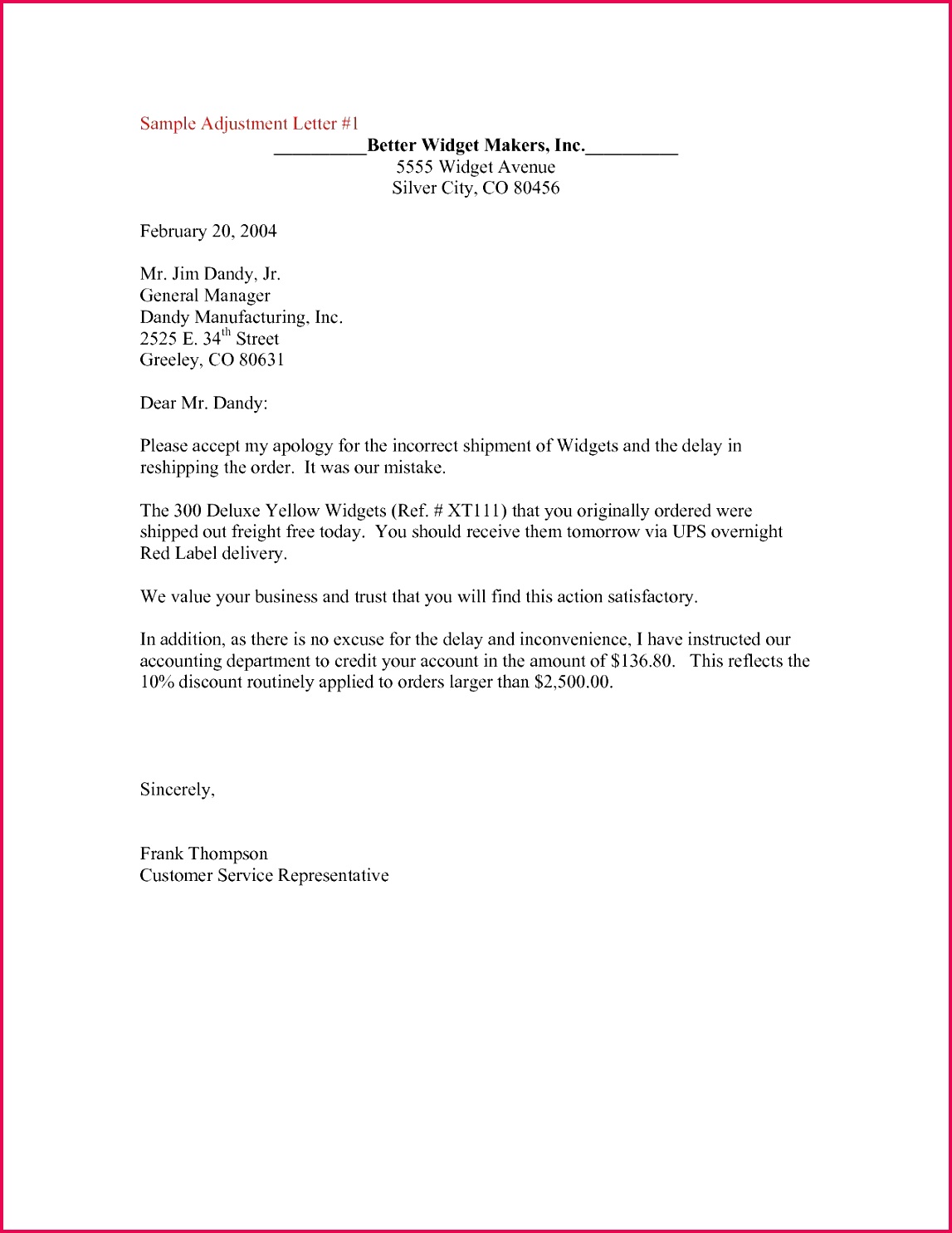 4 apology letter to customer for late delivery 49554 fabtemplatez