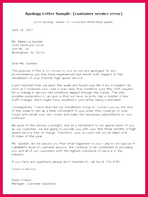 Customer Apology Letter This letter template apologizes to a customer for an incorrect price listing