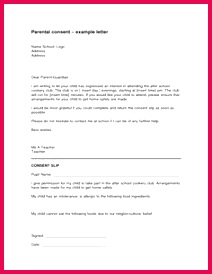 parental authorization letter for example children travelling alone school sample sss
