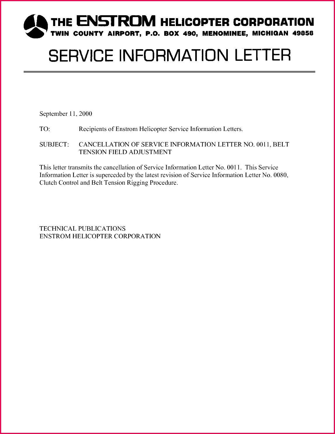 sample cancellation