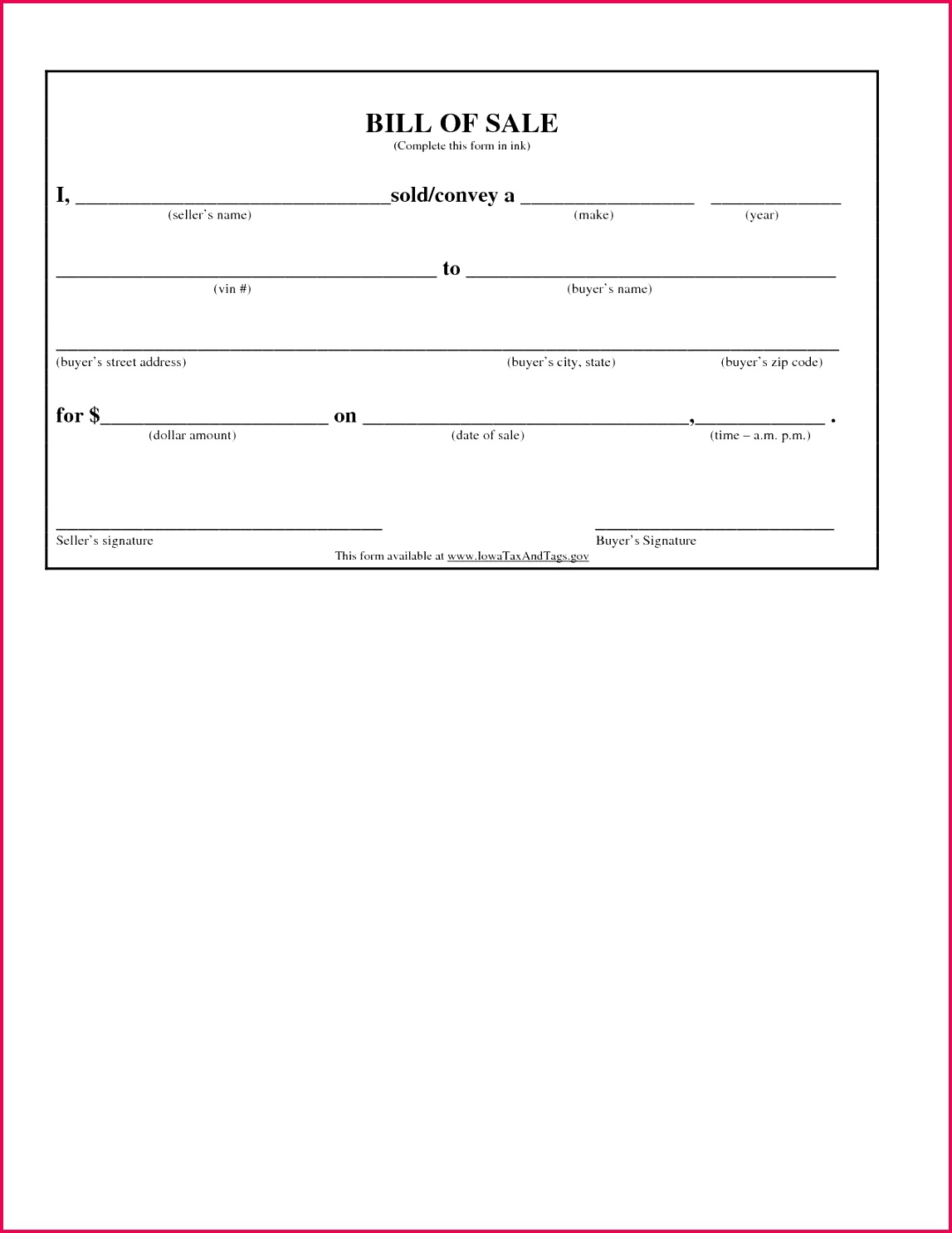 bill of sale template free or free vehicle bill sale form luxury bill od sale joselinohouse