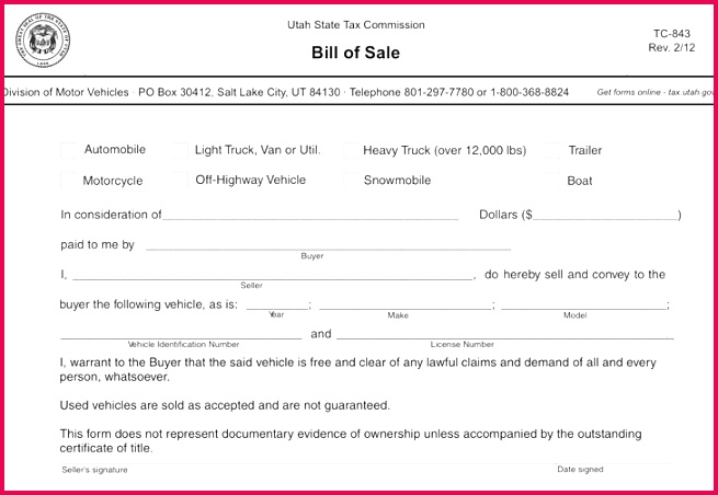 sample automobile bill of sale Thevillas 655452 sample automobile