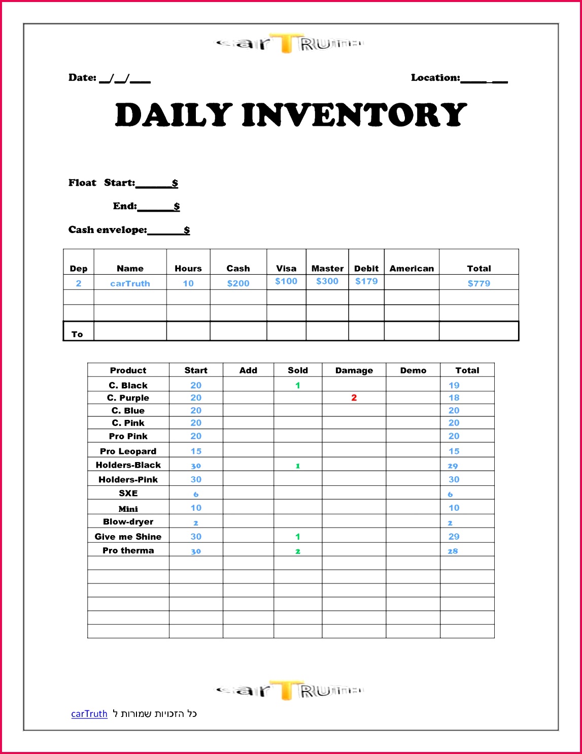 Fresh Construction Daily Report Template Excel Best Daily Sales Report