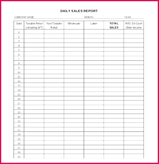 daily cash report template excel fresh worksheet restaurant