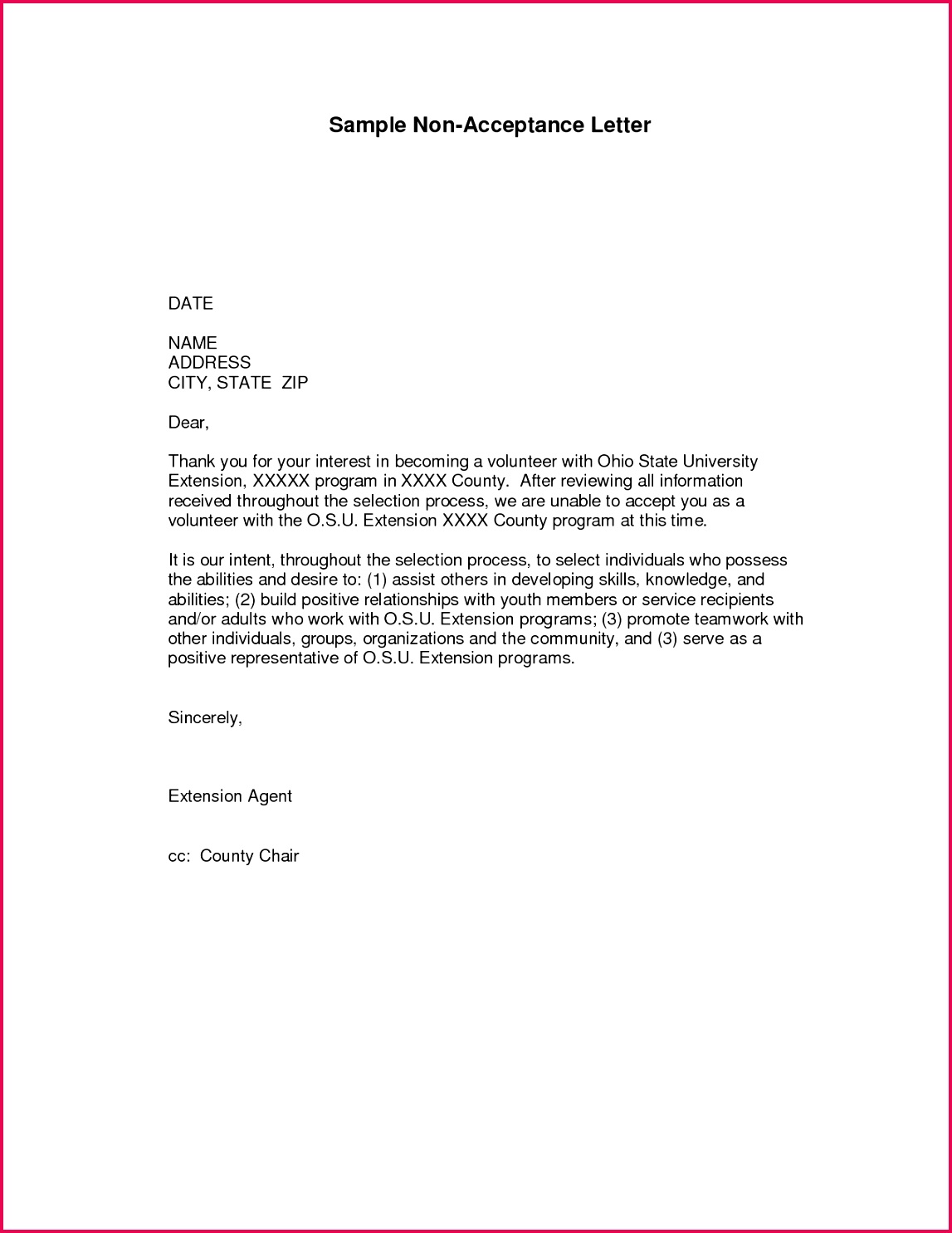 Program Acceptance Letter Sample letter accepting an offer of 11471485 Program Acceptance Letter Sample letter accepting an offer of admission to a graduate program