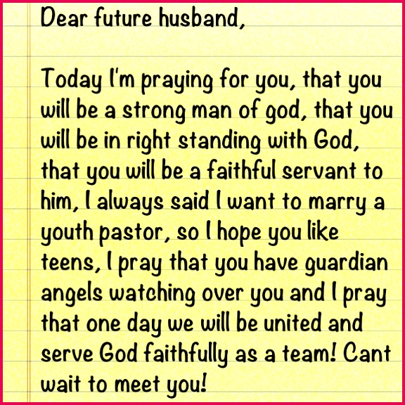 So cute For all those single la s Write letters to