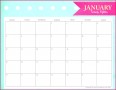 4 2017 Excel Calendar One Page