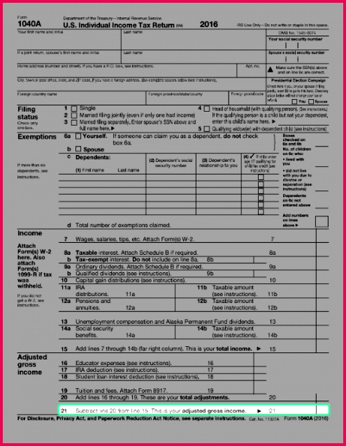 Form 1040 line 37