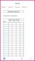 5 attendance Book Template