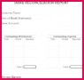 5 Bank Reconciliation Template