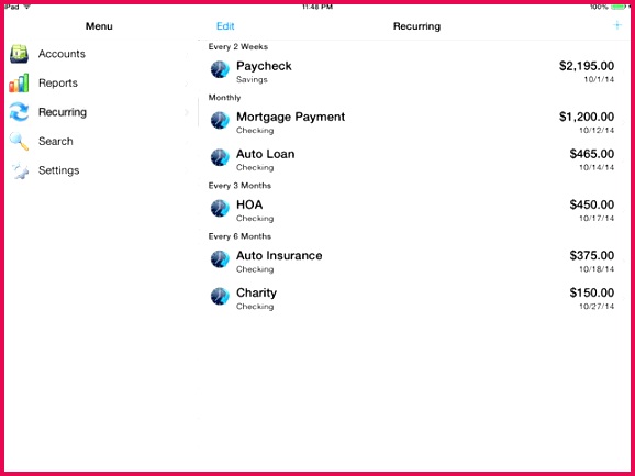 Accounts 2 Checkbook on the App Store 578433 Accounts 2 Checkbook on the App Store
