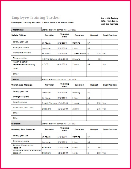 tracker samples sample