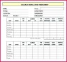 7 Basic Timesheet Template Excel