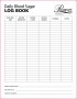 6 Blood Pressure and Blood Sugar Log