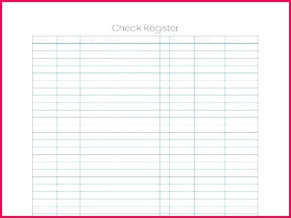 Business Check Template Excel – Bank Account Ledger Template Free Checkbook Register In Excel – Iinan