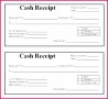 7 Cash Receipt Book Template
