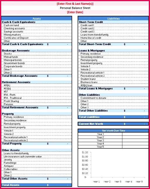 Account form Balance Sheet Unique 11 Best Simple Balance Sheet Template Account form Balance Sheet