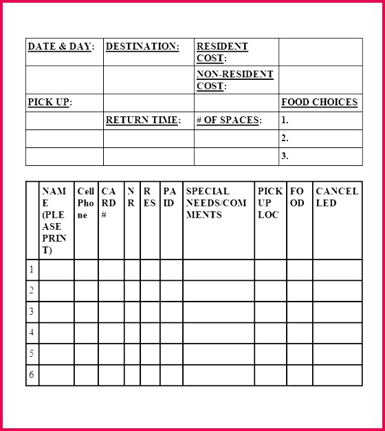 Sign Up Sheet Template Inspirational Line Sheet Template Free Awesome Nanostructured Materials 0d Quantum