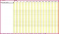 7 Employee attendance Sheet Excel