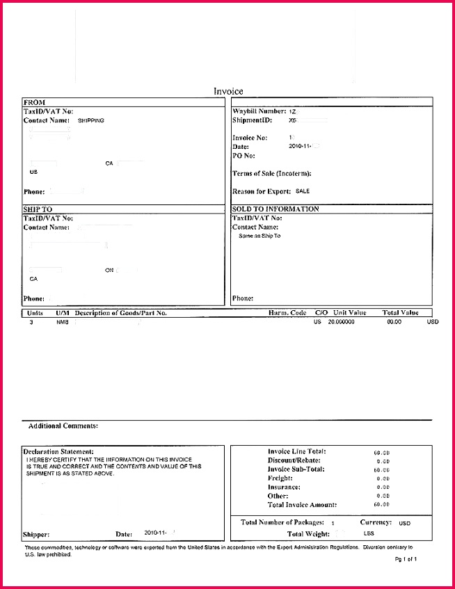 Freight Excel Spreadsheet Lovely 50 Elegant Shipping Invoice Template Excel Invoice Template Ideas