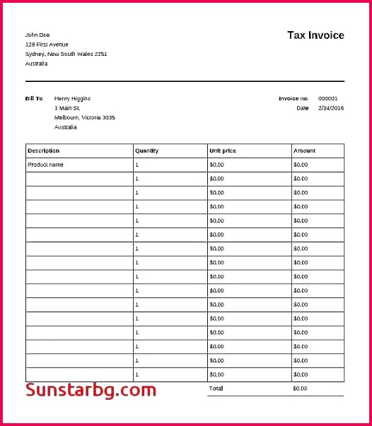 Reimbursement Agreement Template Awesome Reimbursement Invoice Template Download Excel Invoice Templates