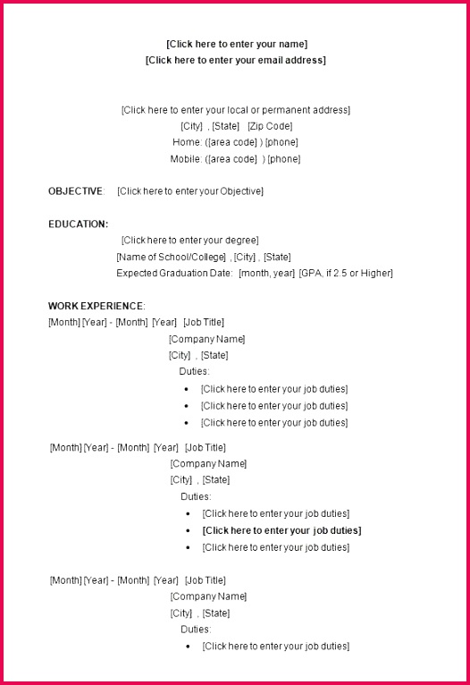 Resume Template Word Download Lovely Resume Templates Free Word New I Pinimg 736x 0d 63 69