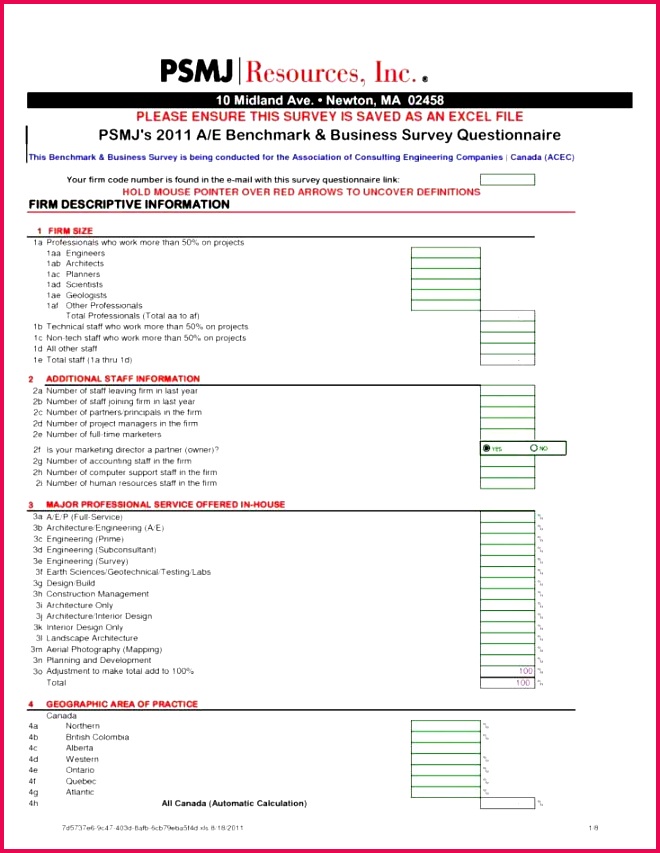 Project Management Report Template Excel or Financial Planning Questionnaire Excel Fresh Pedestrian Od Survey