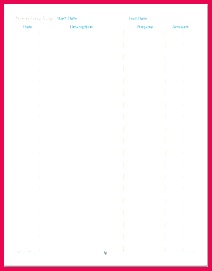 debit and credit ledger template Google Search 212271 spending log printable expenses printable finances printable