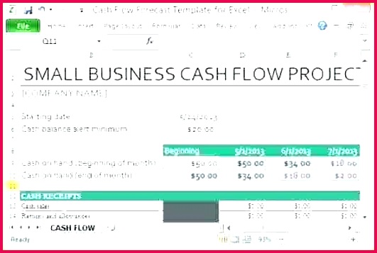 projected cash flow statement best template collection simple format monthly projection free example excel stat