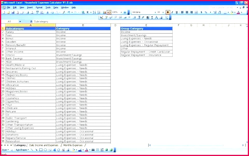 track template and daily in e expense excel on statement spreadsheet