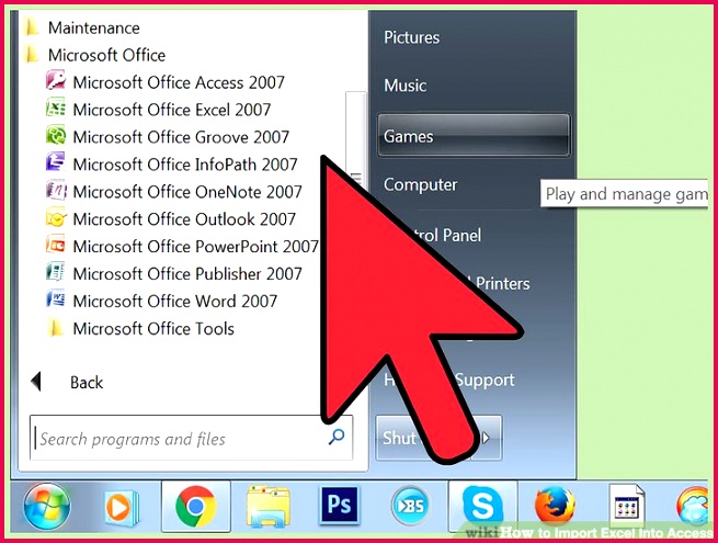 Image titled Import Excel Into Access Step 1