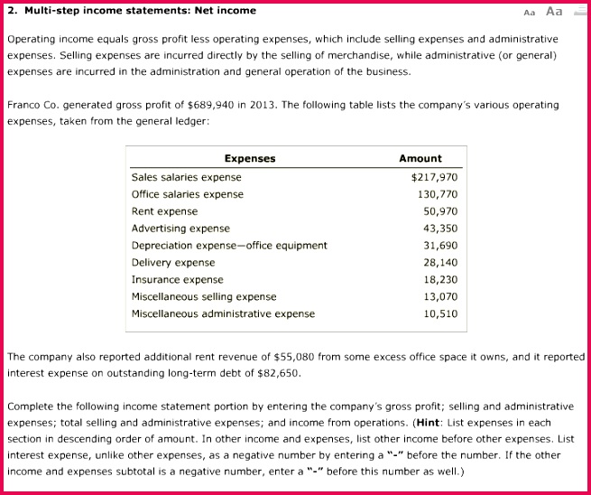 30 Lovely Multi Step In e Statement Template