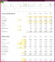 3 Income Projection Template