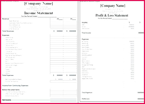 other size s profit and loss graph template lost statement word printable format excel vs in e