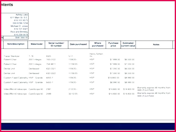 document control template excel example inventory spreadsheet