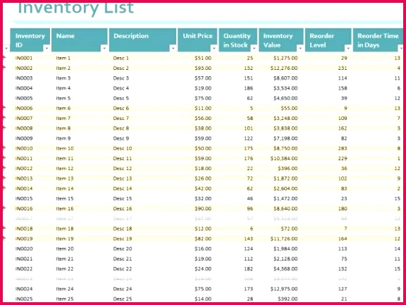 Inventory Management System And Excel Inventory Database Template