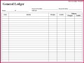 4 Ledger Book format